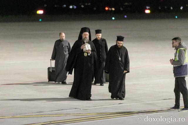 Moaștele Sfântului Grigorie Palama au sosit la Iași