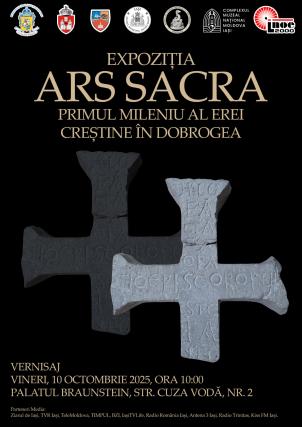 O expoziție dedicată primului mileniu al erei creștine în Dobrogea va fi deschisă la Palatul Braunstein
