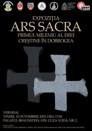 O expoziție dedicată primului mileniu al erei creștine în Dobrogea va fi deschisă la Palatul Braunstein