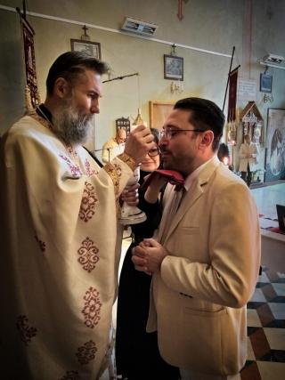 Pietro De Montis împărtășirea cu Sfintele Taine