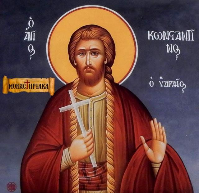 Sfântul Noul Mucenic Constantin din Rodos