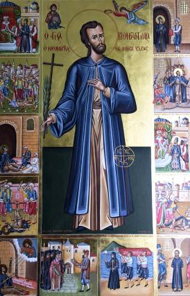 Sfântul Noul Mucenic Constantin din Rodos
