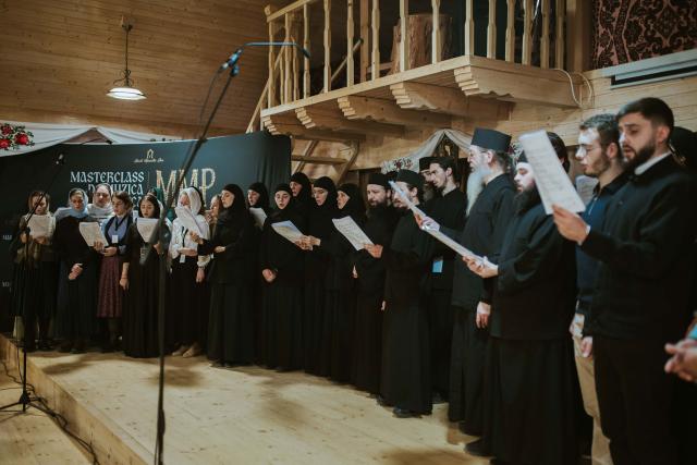 Ardealul și Moldova, unite prin cântul bizantin la Mănăstirea Oașa – Masterclass de Muzică Psaltică, ediția a III-a