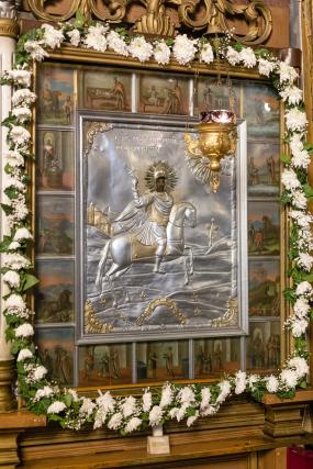 Comoara spirituală a Iașului: icoana făcătoare de minuni a Sfântului Mare Mucenic Mina