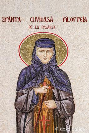 Sfânta Cuvioasă Filofteia de la Pasărea, mama Sfântului Ierarh Calinic de la Cernica