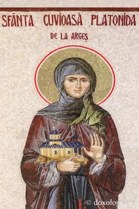 Sfânta Cuvioasă Platonida de la Argeș (fosta Despina Milița, soția Sfântului Voievod Neagoe Basarab)