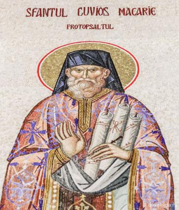 Sfântul Cuvios Macarie Protopsaltul