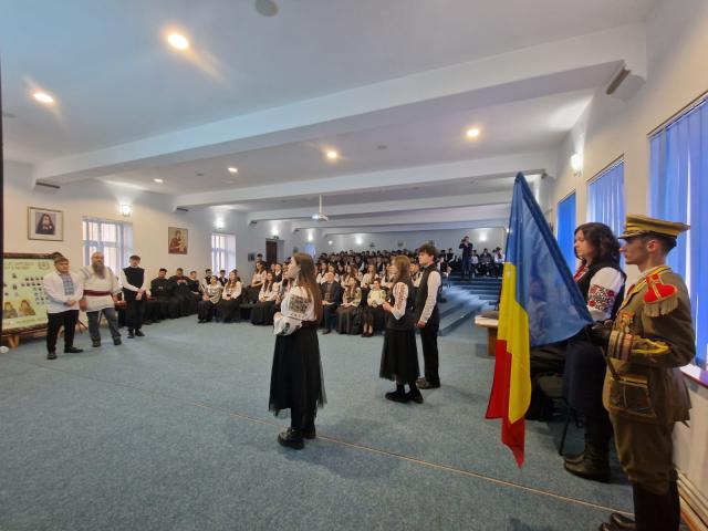 Ziua României, serbată la Seminarul Teologic „Veniamin Costachi” de la Mănăstirea Neamț