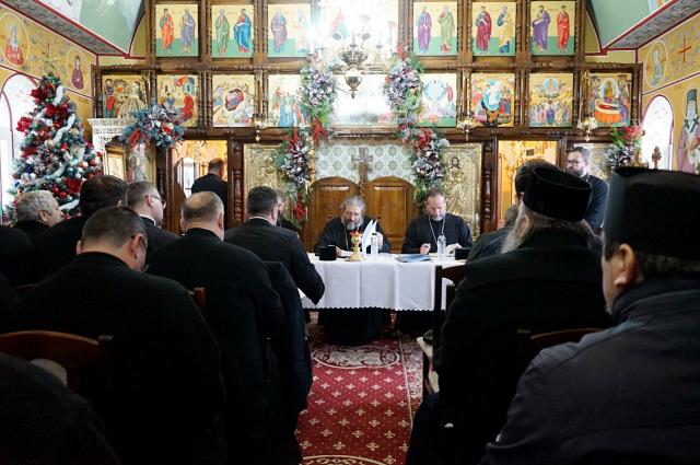 PS Nichifor Botoșăneanul a prezidat ședința preoților din Protopopiatul Dorohoi