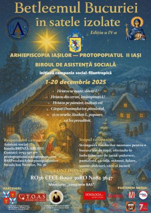 Campania social-filantropică „Betleemul bucuriei în satele izolate”, ediția a IV-a