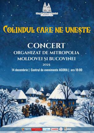 Concertul de colinde al Mitropoliei Moldovei și Bucovinei 2025 | Comunicat de presă