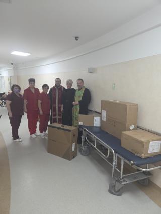 Daruri de Crăciun pentru Secția de Primiri Urgențe a Spitalului Județean Neamț