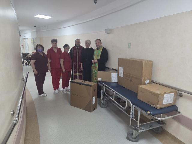 Daruri de Crăciun pentru Secția de Primiri Urgențe a Spitalului Județean Neamț