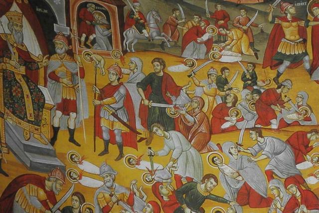 Sfinții 14.000 de prunci uciși din porunca lui Irod