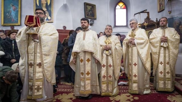 Slujbă arhierească, de sărbătoarea Sfântului Ioan Botezătorul, la Hârlău