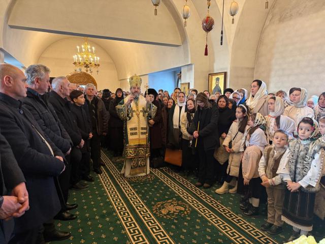 Hramul de iarnă al Mănăstirii Zosin, cinstit prin slujbă arhierească