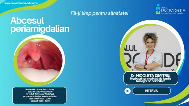 Abcesul periamigdalian – factori de risc, simptome și tratament