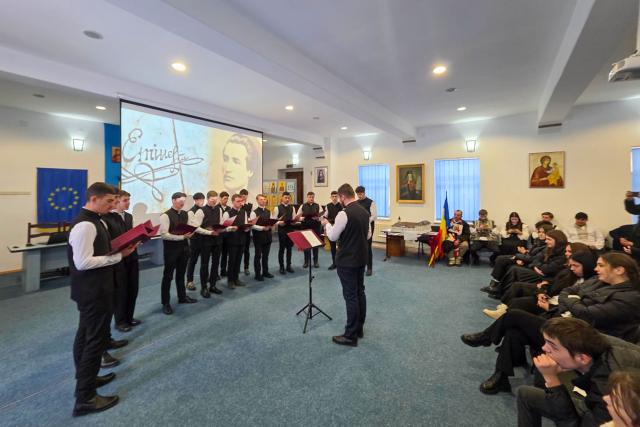 Eminescu, punte între teologie și cultura națională, la Seminarul de la Neamț