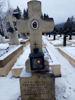 mormantul parintelui Visarion Prepelita