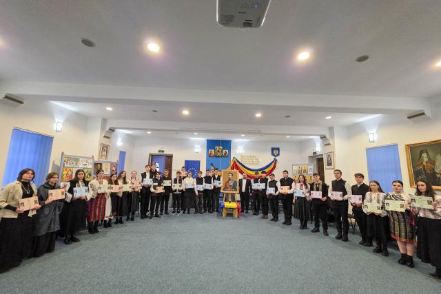 Unirea Principatelor, evocată la Seminarul Teologic de la Mănăstirea Neamț