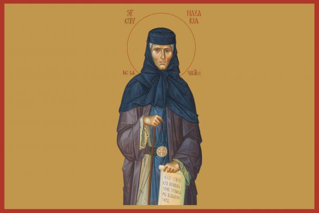 Sfânta Cuvioasă Nazaria de la Văratec