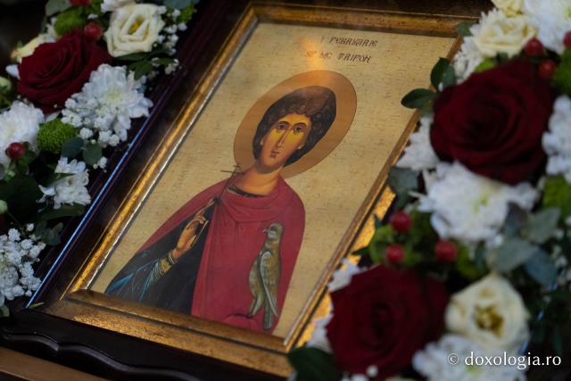 Sfânta Liturghie arhierească la Parohia „Sfântul Sava” din Iași, de sărbătoarea Sfântului Mucenic Trifon