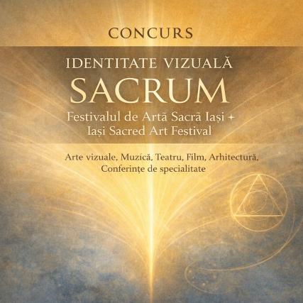 Facultatea de Arte Vizuale și Design din Iași lansează concursul pentru identitatea vizuală a Festivalului SACRUM