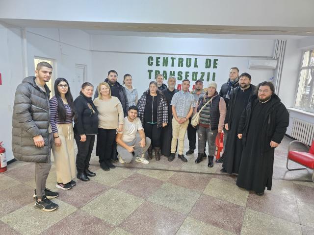 Clerici și credincioși din Protopopiatul Iași II au donat sânge