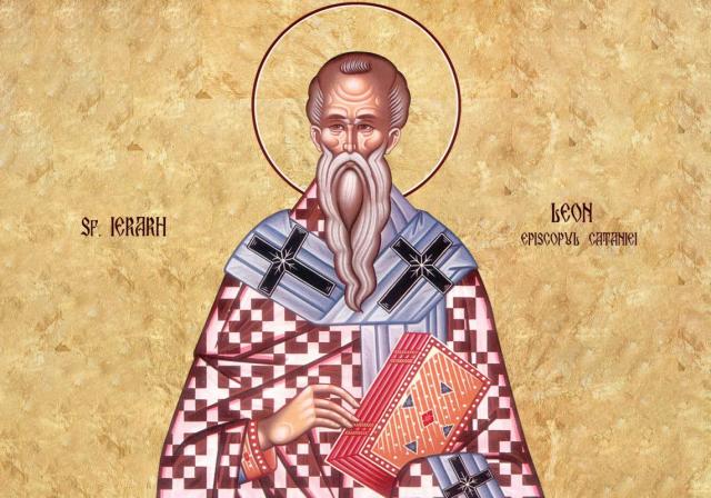 Sfântul Ierarh Leon, Episcopul Cataniei