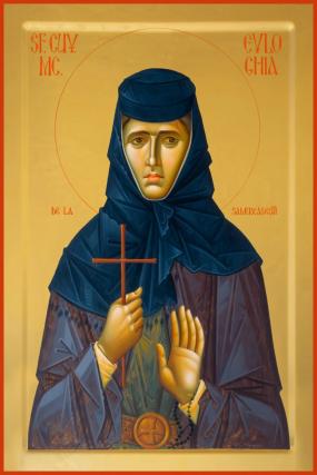 Sfânta Cuvioasă Muceniță Evloghia de la Samurcășești