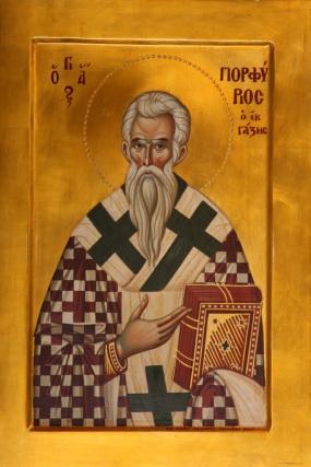 Sfântul Ierarh Porfirie, Episcopul Gazei