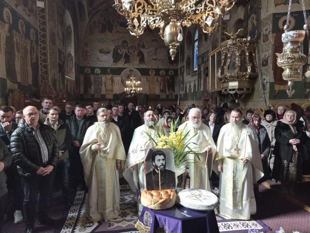 Slujbă de pomenire pentru diaconul Ion Creangă și familia sa la Schitul Vovidenia
