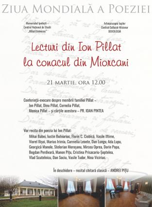 Pe urmele poetului Ion Pillat, la conacul familiei Pillat din Miorcani
