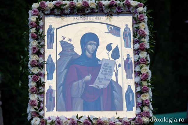 icoana Sfintei Cuvioase Teodora de la Sihla