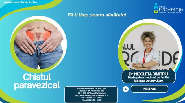 Chistul paravezical – cauze, simptome și tratament