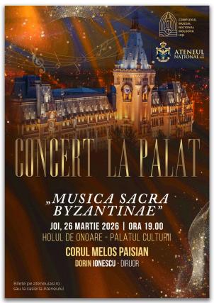 Dialog muzical între epoci la Palatul Culturii din Iași: concerte speciale în luna martie