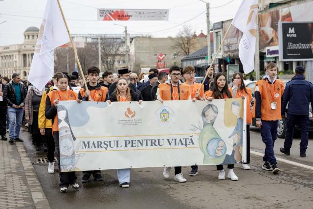 Marșul pentru viață de la Iași: comunitatea se adună în sprijinul vieții pe 29 martie