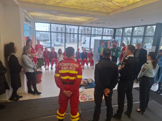 Instructaj în domeniul situațiilor de urgență la Spitalul Providența
