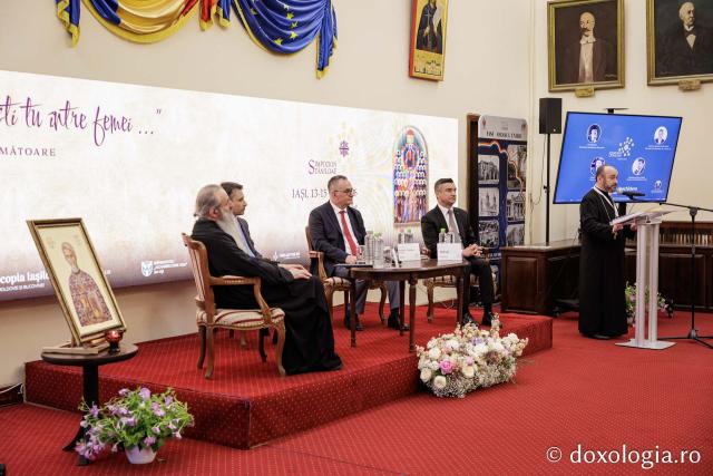 Deschiderea Simpozionului Internațional „Dumitru Stăniloae” la Iași: reflecții dedicate Maicii Domnului și familiei creștine / Foto: Oana Nechifor