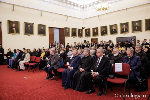 Deschiderea Simpozionului Internațional „Dumitru Stăniloae” la Iași: reflecții dedicate Maicii Domnului și familiei creștine / Foto: Oana Nechifor