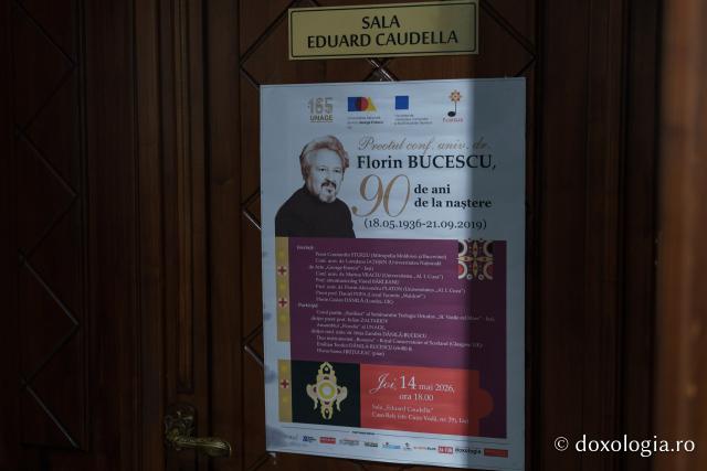Portret omagial dedicat părintelui Florin Bucescu, organizat la Iași, la 90 de ani de la naștere