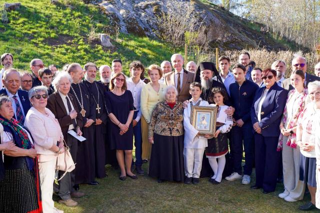 Familia Regală a României, primită de PS Macarie în Suedia