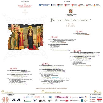 Evenimente care vor avea loc în Arhiepiscopia Iaşilor, în perioada 24-30 mai 2026