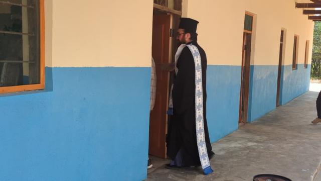 Inaugurarea noii școli din Mkombe