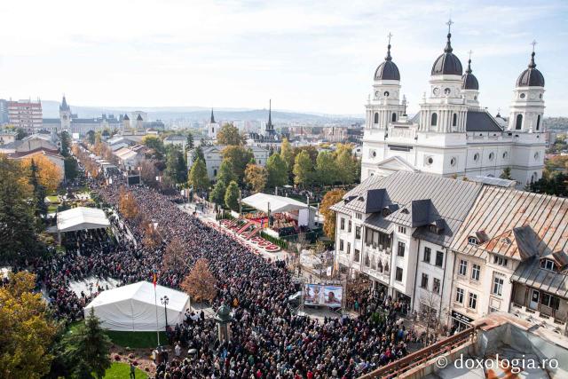 (Video) Imagini din dronă – Iașul în ziua de sărbătoare a Sfintei Parascheva