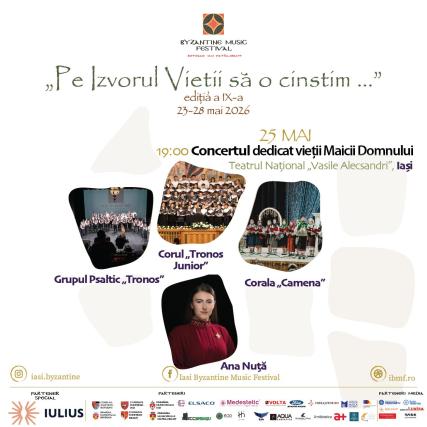 Evenimente care vor avea loc în Arhiepiscopia Iaşilor, în perioada 24-30 mai 2026