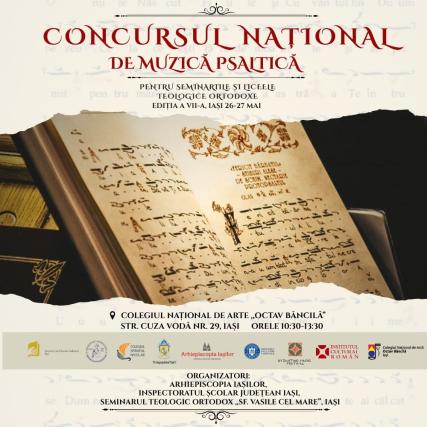 Evenimente care vor avea loc în Arhiepiscopia Iaşilor, în perioada 24-30 mai 2026