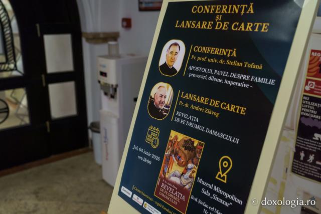 Conferință și lansare de carte dedicate familiei creștine și teologiei pauline, la Iași