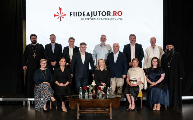Prima ediție a Dineului caritabil „Fii de ajutor" — mediul de afaceri din România, partener al excelenței în educație