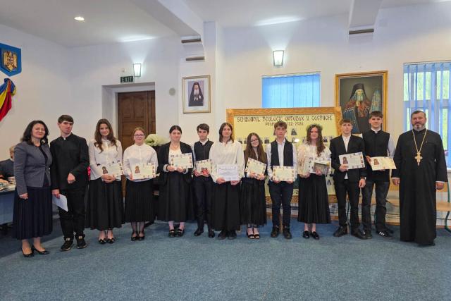 Festivitatea de premiere de la Seminarul Teologic „Veniamin Costachi” – sărbătoarea roadelor unui an de muncă și dăruire